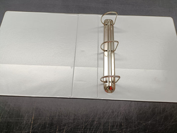 Insert Binder A4 3D Ring 50mm White