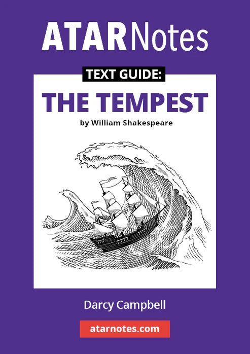 ATAR Notes Text Guide: The Tempest 9781925945362 ATAR Notes – Network ...