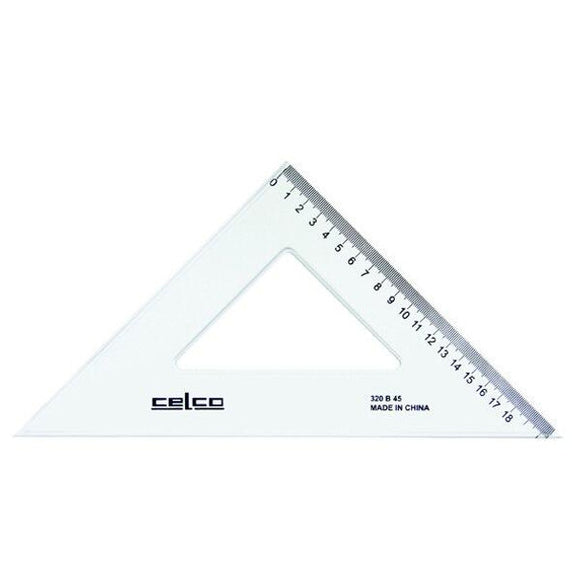 Celco Set Square 32cm 45 Degree