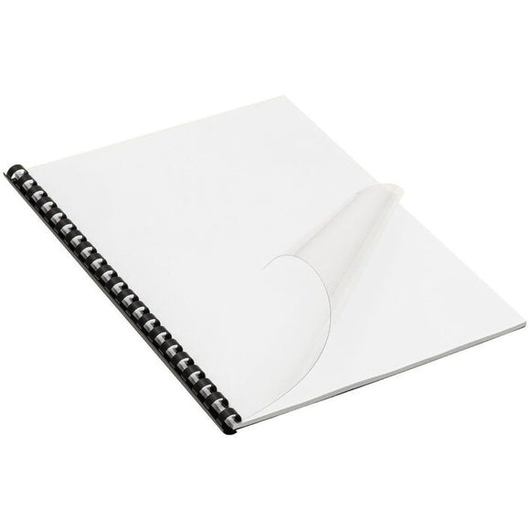 A4 Clear Binding Cover 200 micron thickness - 100 pack – 210mm x 297mm