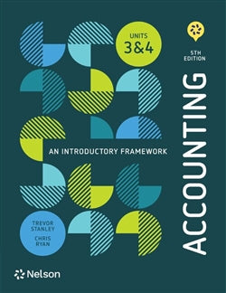 Accounting: An Introductory Framework 5th Ed Units 3&4 with Nelson MindTap