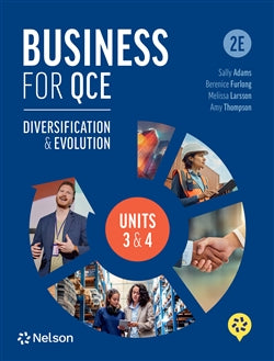 Business for QCE: Units 3&4: Diversification and Evolution 2E + Nelson MindTap