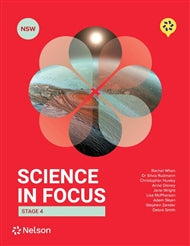 Science in Focus Stage 4 NSW + Nelson MindTap 9780170484114