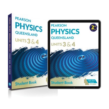 Pearson Physics Queensland 12 Units 3&4 Student Book with eBook 2nd Edition