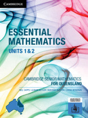 CSM QLD Essential Mathematics Units 1 and 2 9781108459792