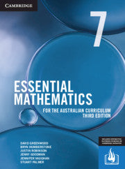 Essential Mathematics for the Australian Curriculum Year 7 3rd Ed 9781108772686