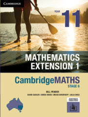 Cambridge Maths Stage 6 NSW Extension 1 Year 11 9781108469074