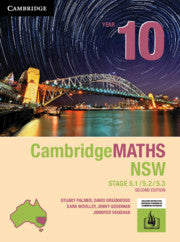 Cambridge Maths Stage 5 NSW 2nd Ed Year 10 5.1/5.2/5.3 9781108468473