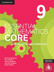 Essential Mathematics CORE for the Australian Curriculum Year 9 (print and interactive textbook) 9781108878791