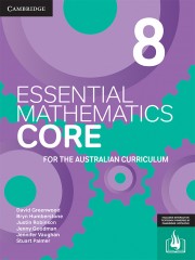 Essential Mathematics CORE for the Australian Curriculum Year 8 (print and interactive textbook) 9781108878937