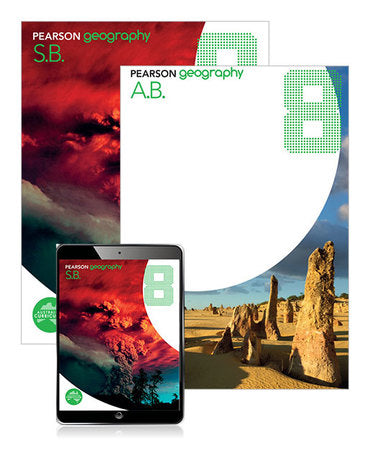 Pearson Geography 8 Student Book, eBook and Activity Book 9781488657283