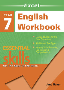 Excel Essential Skills: English Workbook Year 7 9781740200363