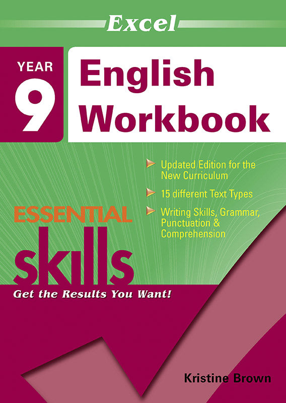 Excel Essential Skills: English Workbook Year 9 9781740200387