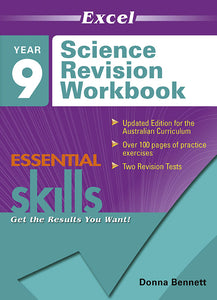 Excel Essential Skills: Science Revision Workbook Year 9 9781740200806