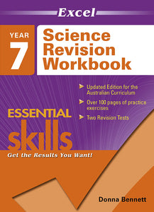 Excel Essential Skills: Science Revision Workbook Year 7 9781740200837