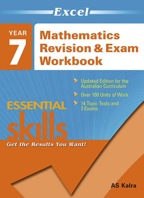 Excel Essential Skills: Mathematics Revision & Exam Workbook Year 7 9781741251517