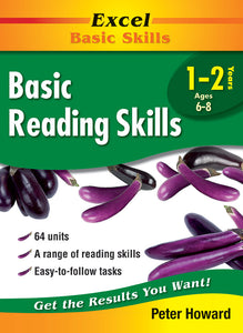 Excel Basic Skills Workbooks: Basic Reading Skills Years 1-2 9781741251654