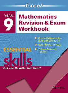 Excel Essential Skills: Mathematics Revision & Exam Workbook Year 9 9781741252712