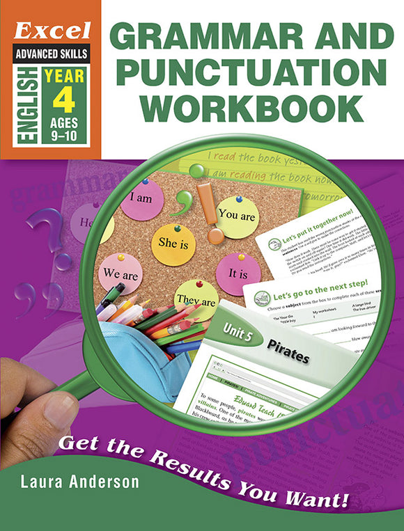 Excel Advanced Skills Workbooks: Grammar and Punctuation Workbook Year 4 9781741254006