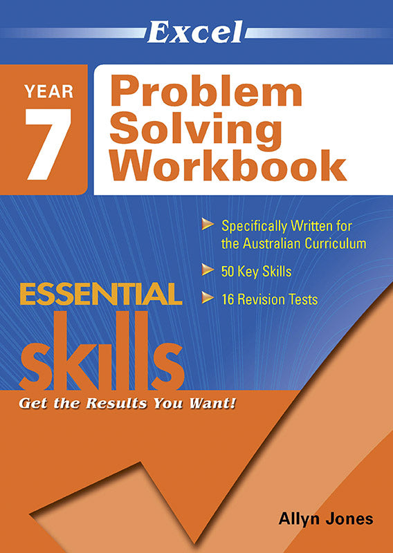 Excel Essential Skills: Problem Solving Workbook Year 7 9781741254075