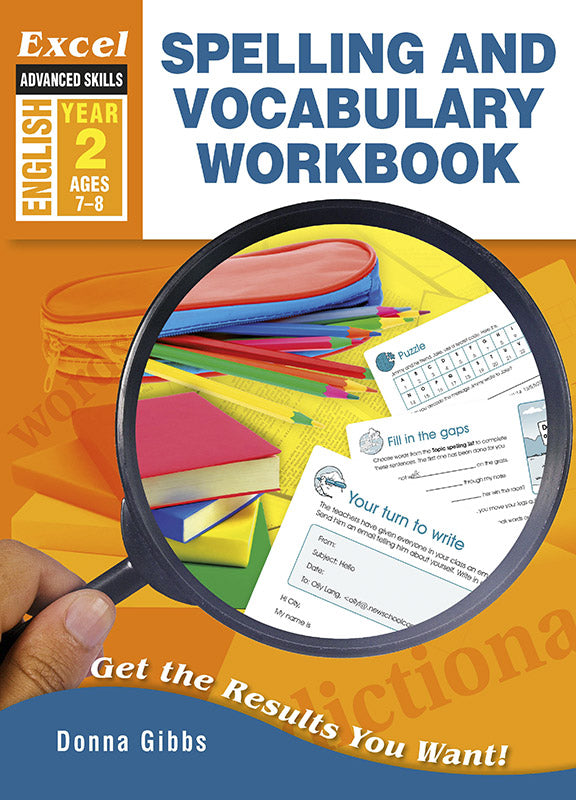 Excel Advanced Skills Workbooks: Spelling and Vocabulary Workbook Year 2 9781741254655