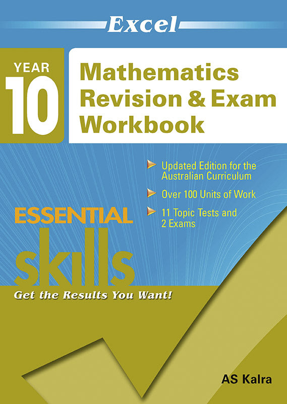 Excel Essential Skills: Mathematics Revision & Exam Workbook Year 10 9781741255669