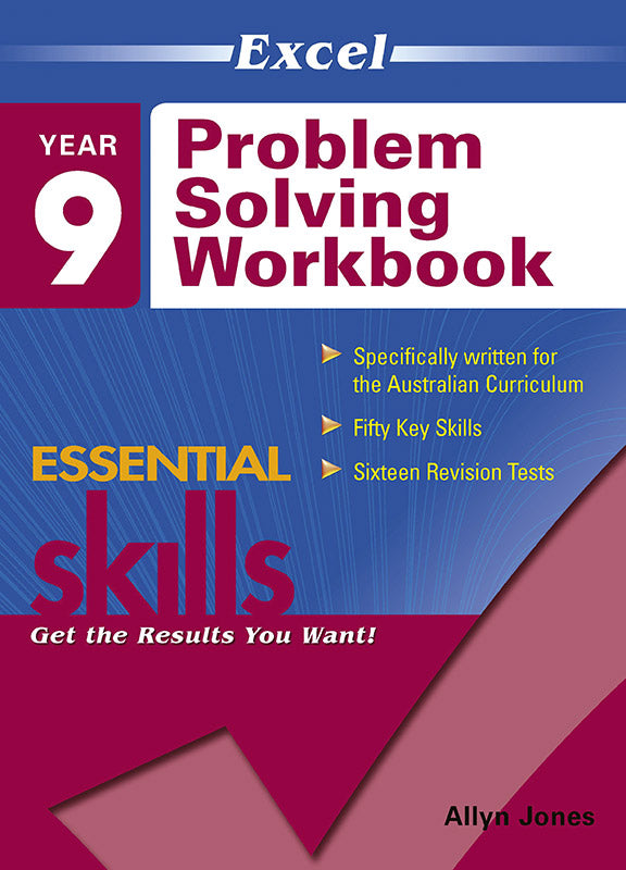 Excel Essential Skills: Problem Solving Workbook Year 9 9781741255706