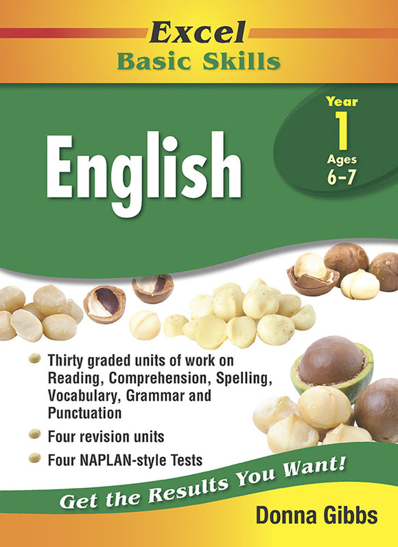 Excel Basic Skills Core Books: English Year 1 9781741256093