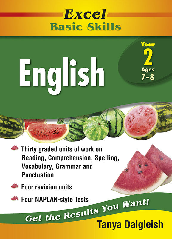 Excel Basic Skills Core Books: English Year 2 9781741256109
