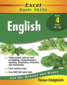 Excel Basic Skills Core Books: English Year 4 9781741256123