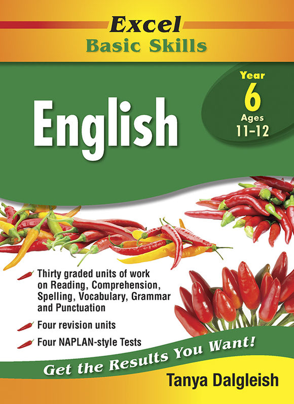 Excel Basic Skills Core Books: English Year 6 9781741256147