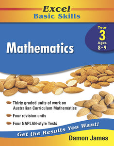 Excel Basic Skills Core Books: Mathematics Year 3 9781741256185