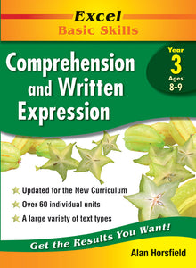 Excel Basic Skills Workbooks: Comprehension and Written Expression Year 3 9781864412789