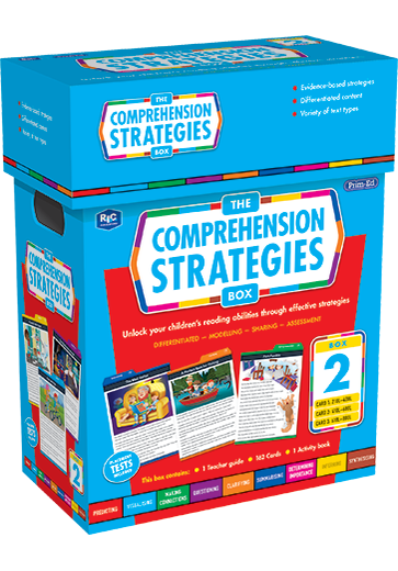 Comprehension Strategies Box 2 9781922426444