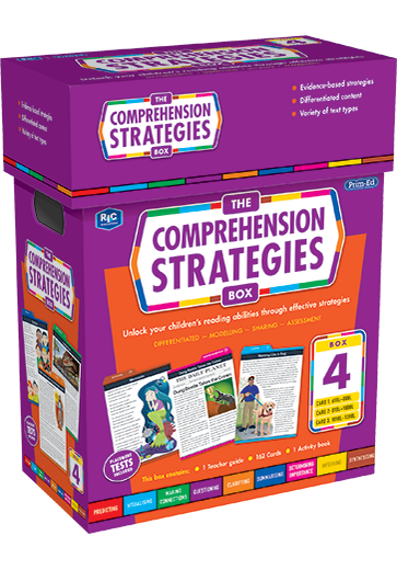 Comprehension Strategies Box 4 9781922426468