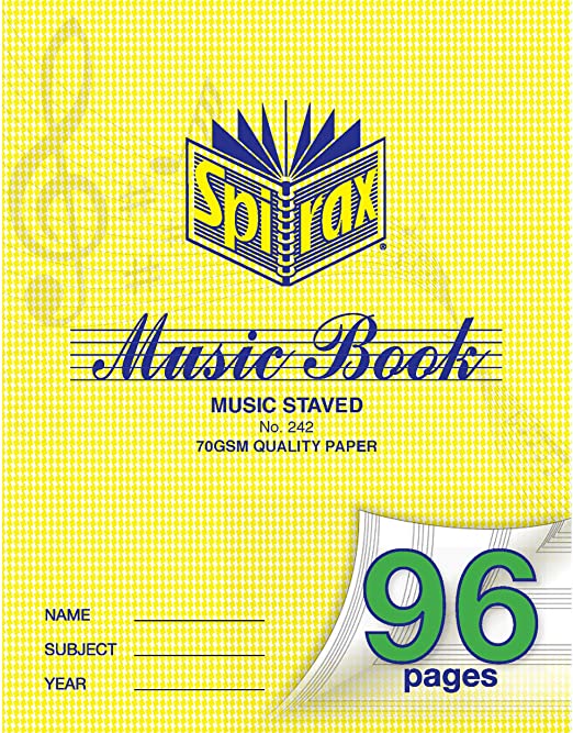 Music Book A4 96 Page #567 4097