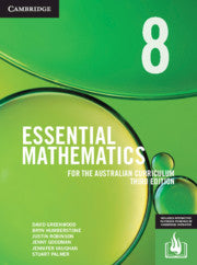 Essential Mathematics for the Australian Curriculum Year 8 3rd Ed 9781108772815