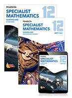 Pearson Specialist Mathematics Queensland 12 Student Book, eBook and Exam Preparation Workbook 9780655791232