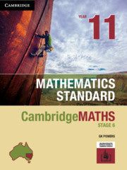 Cambridge Maths Stage 6 NSW Standard Year 11 9781108434638