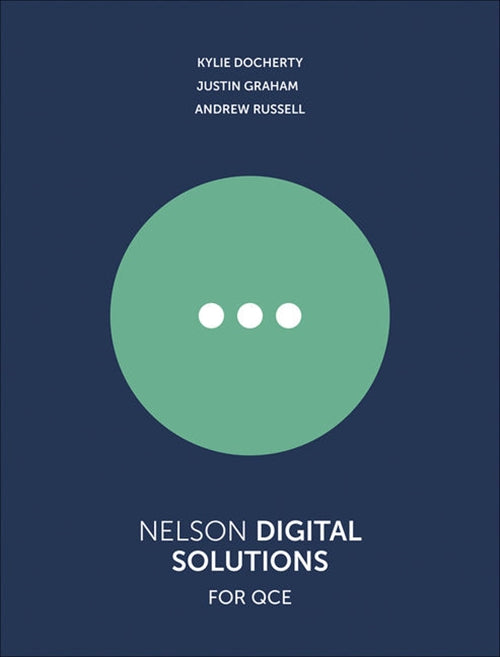 Nelson Digital Solutions for QCE Units 1-4 Student Book with 1 Access Code for 26 Months 9780170420655