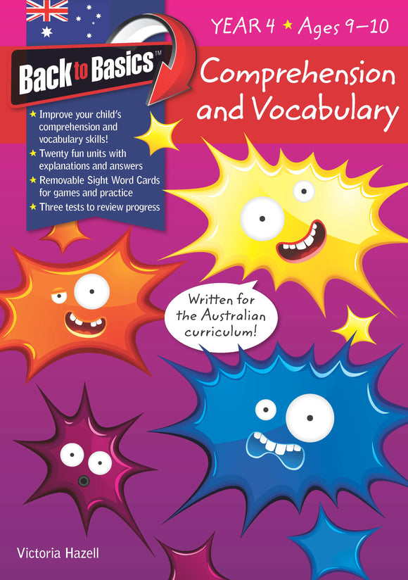 Back to Basics - Comprehension & Vocabulary Year 4 9781742159188