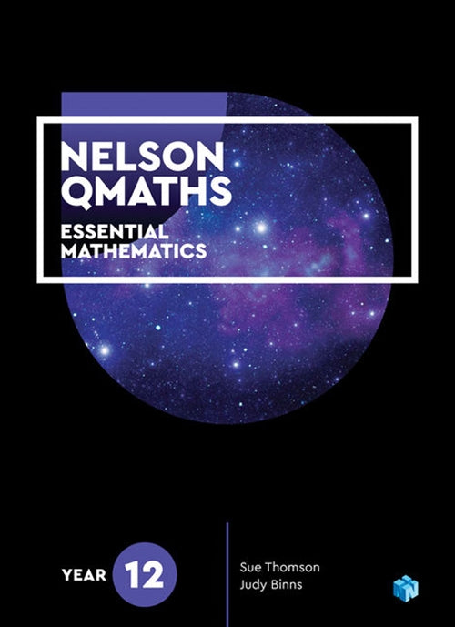 Nelson QMaths 12 Mathematics Essential Student Book with 1 Access Code 9780170412681