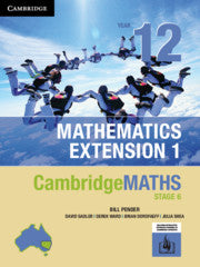 Cambridge Maths Stage 6 NSW Extension 1 Year 12 9781108766302