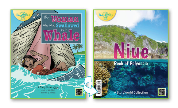 Woman Who Was Swallowed by a Whale, The/Niue: Rock of Polynesia (Niue) Big Book 9780947526382