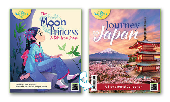 Moon Princess, The/Journey to Japan (Japan) Big Book 9780947526887