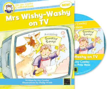 Mrs Wishy-Washy on TV (Digital Book) Win/Mac 9781927185667