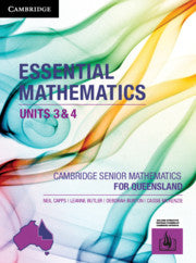CSM QLD Essential Mathematics Units 3 and 4 9781108459778