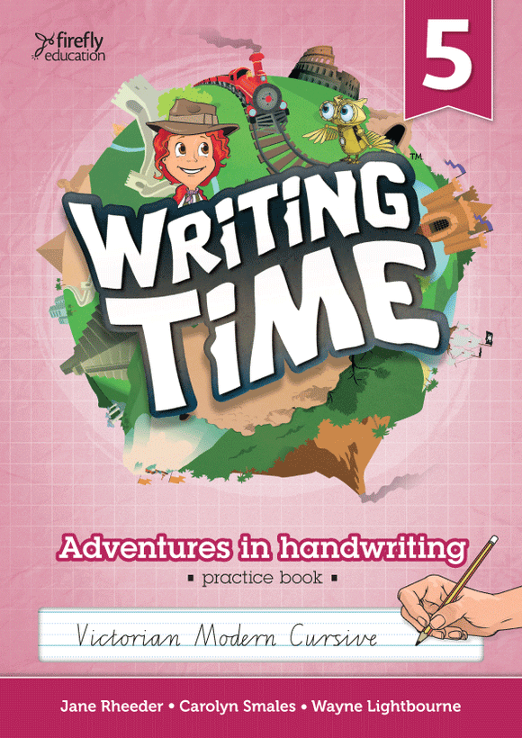 Writing Time 5 (Queensland Modern Cursive) 9781741352849