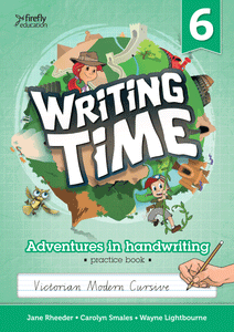 Writing Time 6 (Queensland Modern Cursive) 9781741352856