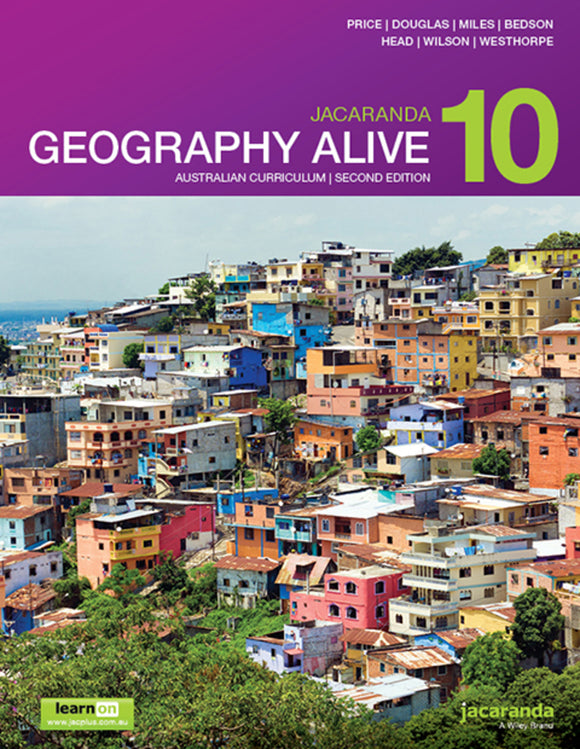 Jacaranda Geography Alive 10 for the AC 2nd Ed LearnON & Print 9780730347859